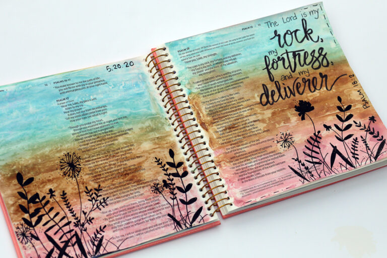 Five reasons I love Bible journaling