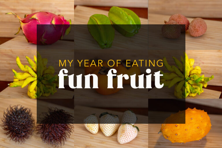 My year of fun fruit!
